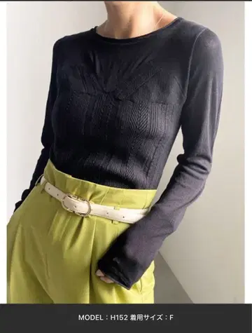 FAKE BUSTIER PETIT KNIT Ameri