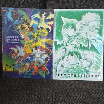 명탐정 코난 제로의 집행인 포켓몬 책받침