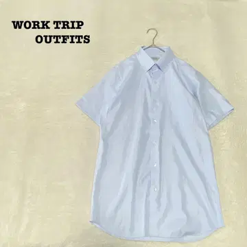 EK4225 [워크트립아웃피츠] 남성용 셔츠 [L] 반팔 버튼 다운