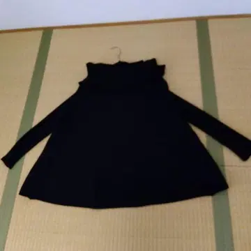 투 비 시크 판초풍 튜닉 니트 스웨터