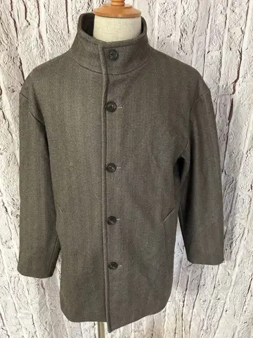 더 샵 TK 숏 카 코트 스탠드 카라 L