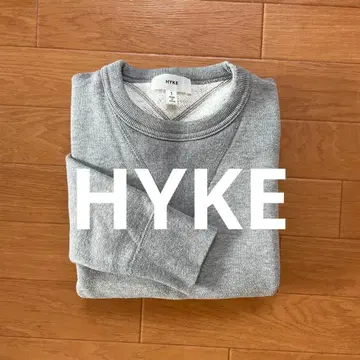 HYKE 그레이 맨투맨 트레이닝복 사이즈 1
