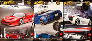 핫휠 타임리스 아이콘 페라리 스카이라인 렉서스 LFA
