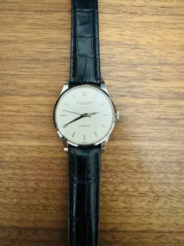 [ 새상품급 선레이 다이얼 ] IWC 올드 인터 cal.853