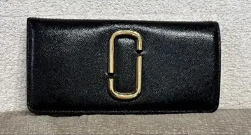 MARC JACOBS 마크 제이코브스 장지갑 블랙 핑크 코랄