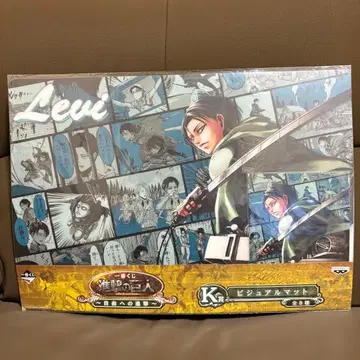 리바이 비주얼 매트 스티커