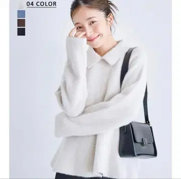 택 포함 새상품 베이스먼트 온라인 페더얀 페플럼 니트