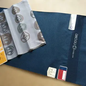 남성용 기모노 실크울 안감