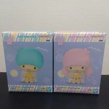 산리오 캐릭터즈 키키 & 라라 SOFIMATES 2체 세트
