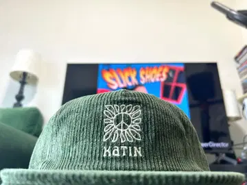 USA KATIN 케이티 서핑 코듀로이 캡 그린