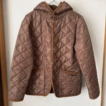 브라운 퀼팅 자켓 M 사이즈