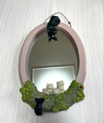 레어 지브리 마녀 배달부 키키 벽걸이 거울