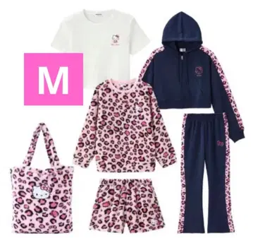 시마무라 해피백 키티 레오파드 무늬 퍼레이드 M 사이즈