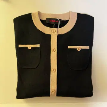 CABaN 가디건 바이컬러