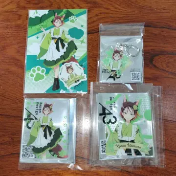 마에바시 위치즈 아크릴 카드 아크릴 키링 기타하라 쿄카