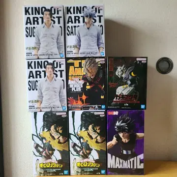 애니메이션 캐릭터 피규어 8점 세트