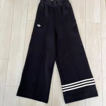 아디다스 오리지널 블랙 와이드 팬츠 M