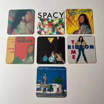 [ 미사용 ] 야마시타 타츠로 코스터 세트