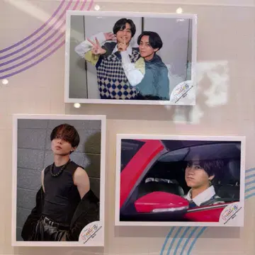 HolidayGreeting 컬렉션 킹프리 미니 사진 스티커 3매