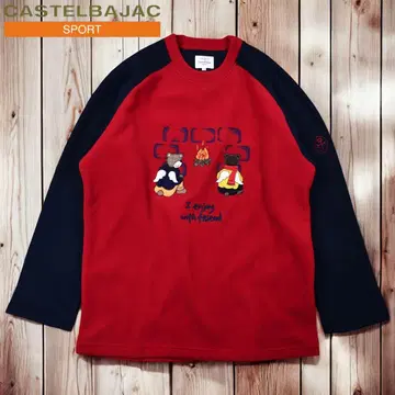 12M515 Castelbajac SPORT 플리스 티셔츠 골프