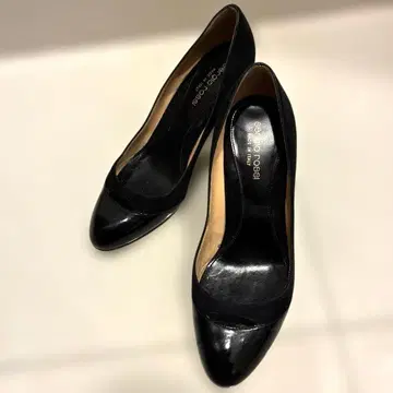 Sergio Rossi 블랙 하이힐 펌프스