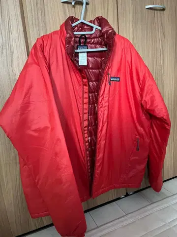 patagonia 다운 자켓 M 레드