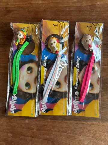 브라이스 Blythe 해피 기념일 핸드폰 스트랩 3종 세트
