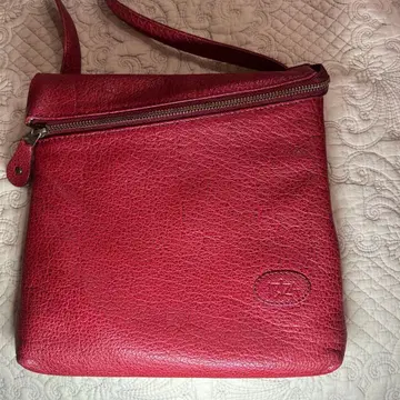 이비자 가죽 숄더백 (빨간색) 스몰 사이즈