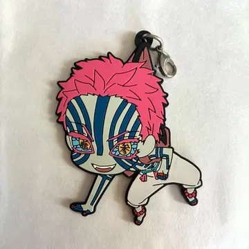 귀멸의 칼날 츠마마레 스트랩 아카자 하쿠지