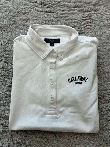 [ 새상품 ] Callaway 피케 셔츠 M 사이즈 화이트