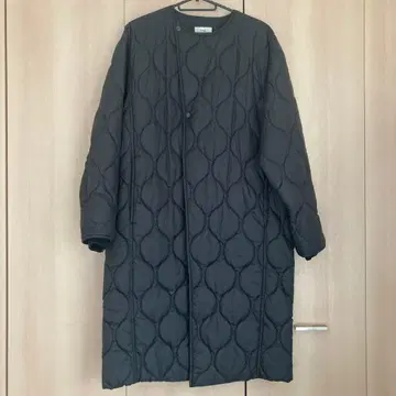 HYKE 퀼팅 코트 사이즈 2