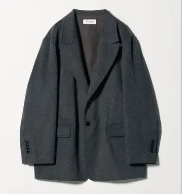 ATTISESSION 비버 빅 코트 자켓