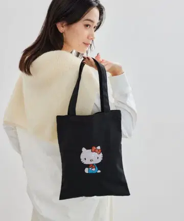 BARNYARDSTORM HELLO KITTY 캔버스 미니 토트백