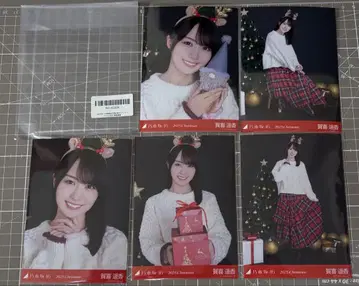 카키 하루카 생사진 노기자카46 생사진 5종 컴프 5장 세트