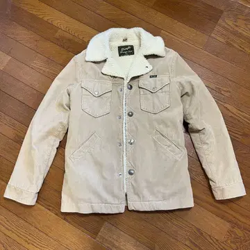 새상품급 론 헤르만 랭글러 보아 런치 코트 베이지 S 사이즈