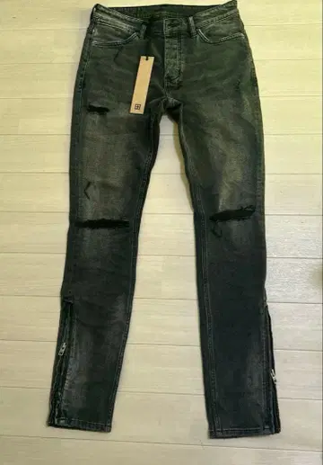 스키니 데님 30인치 데미지 가공