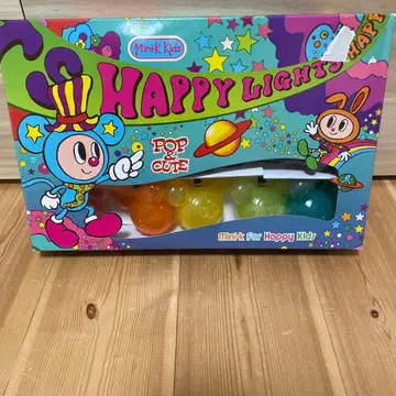 희귀 mini-k HAPPY LIGHTS 크리스마스 일루미네이션 레트로