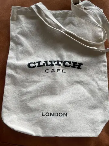 클러치 카페 런던 토트백