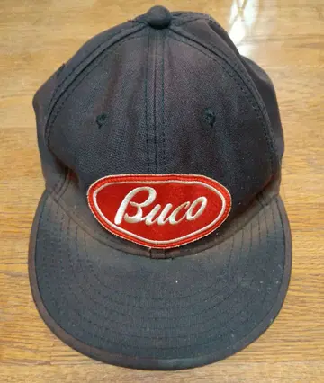 BUCO 로고 캡 블랙 | 바이커 아메카지