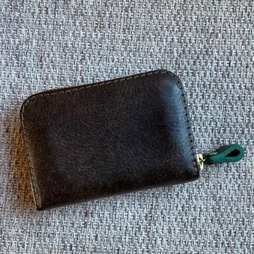 [ HERZ ] Organ 풀 집업 미니 지갑 GS-75 스메라드