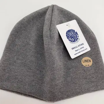 [ 일본제 ] 린넨 혼 비니 니트 캡