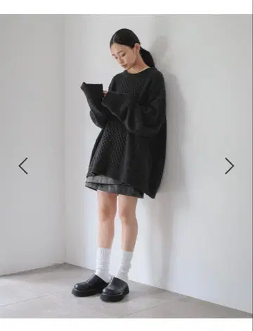 케이블 BIG 튜닉 LOWRYS FARM