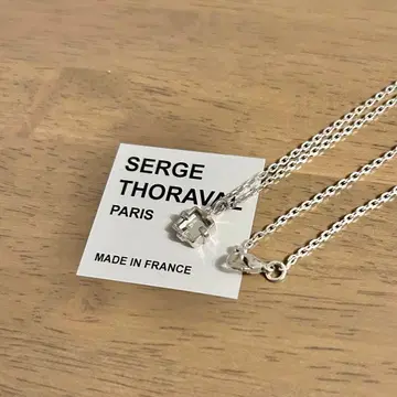 SERGE THORAVAL 셀주 트라발 거울 목걸이
