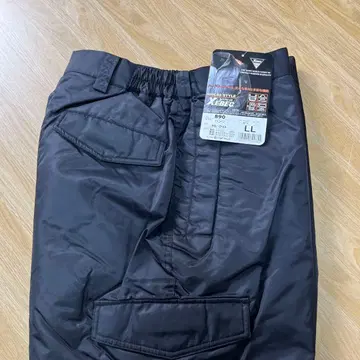 블랙 워크 팬츠 LL 사이즈