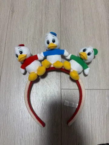 도날드 머리띠 휴이 듀이 루이