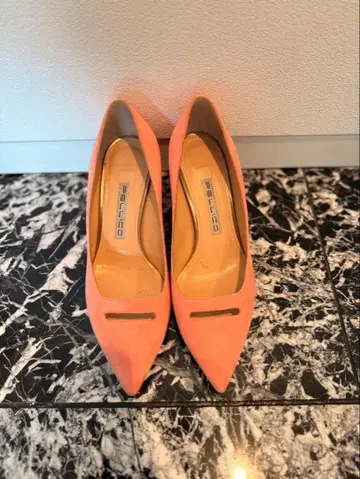 PELLICO 펠리코 펌프스 아넬리 36하프 스웨이드 스웨이드