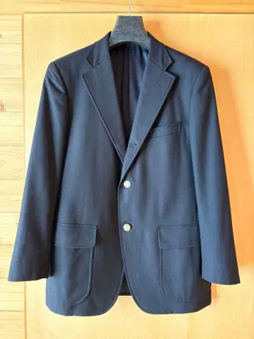 상태 좋음 A5 뉴요커 네이비 블레이저 총 안감