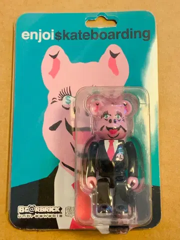 BE@RBRICK enjoi 스케이트보딩 100% 베어브릭
