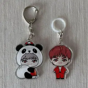 초특급 유키 지역 한정 키링 요코하마 메지루시 아크릴 참