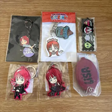 LiSA 굿즈 키링 묶음 판매